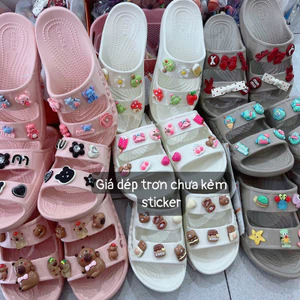 Dép Nhựa QC 2 Quai Mieo Shoes D2785 D2786 D3025