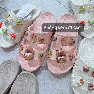 Dép Nhựa QC 2 Quai Mieo Shoes D2785 D2786 D3025