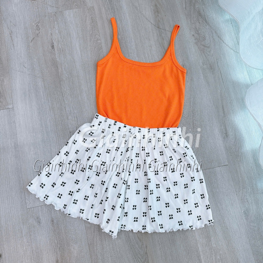 BỘ 24TIM TRẮG ÁO CAM