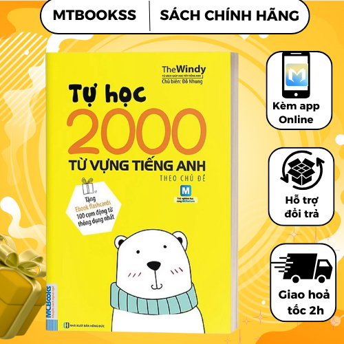 Ảnh Sách - Tự Học 2000 Từ Vựng Tiếng Anh Theo Chủ Đề 1