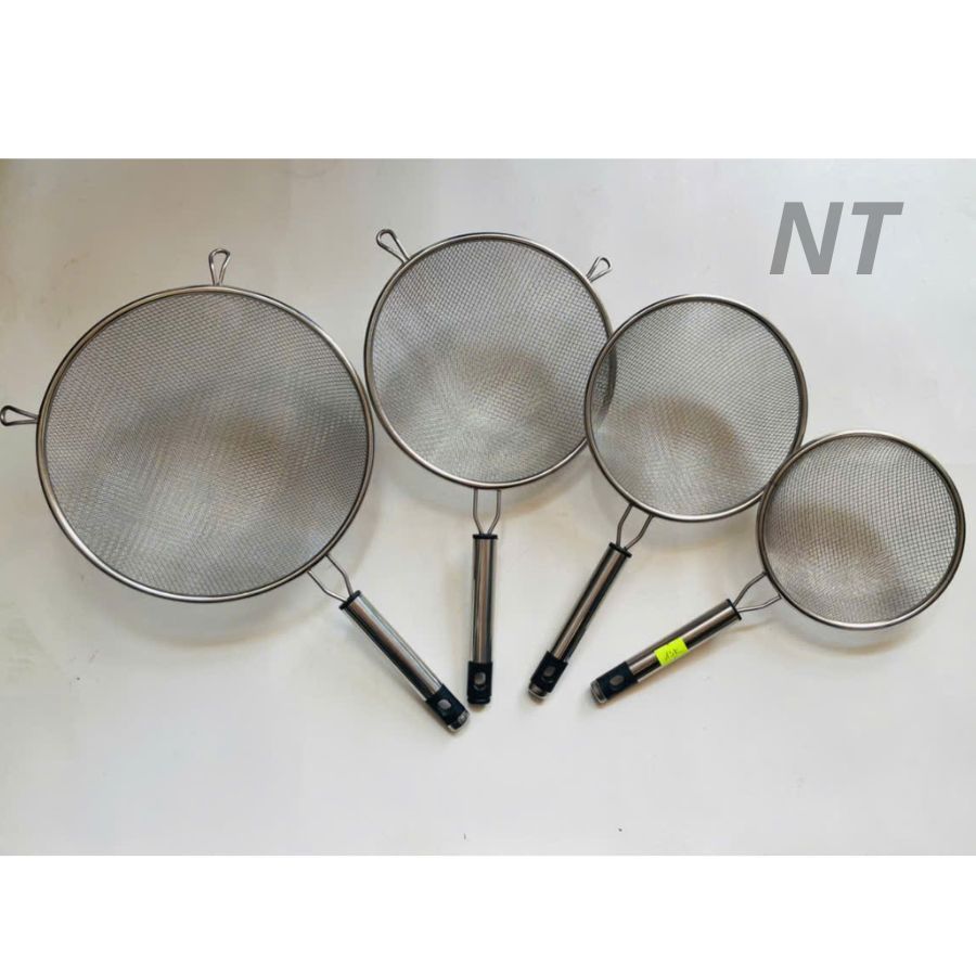 Rây lọc siêu mịn 2 lớp chất liệu Inox cao cấp - Rây lọc cháo, sữa hạt ...