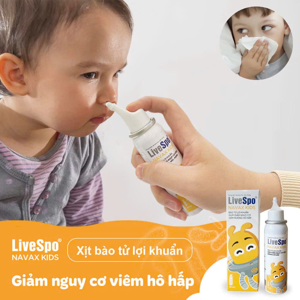 Navax KIDS - XỊT BÀO TỬ LỢI KHUẨN LIVESPO NAVAX KIDS GIÚP TĂNG ĐỀ KHÁNG ...