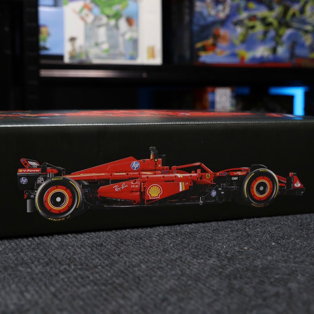 [Hỏa Tốc HCM] Mô hình đồ chơi lắp ráp xe đua Ferrari SF-24 F1 Car, mô hình đồ chơi technic cao cấp. | BigBuy360 - bigbuy360.vn