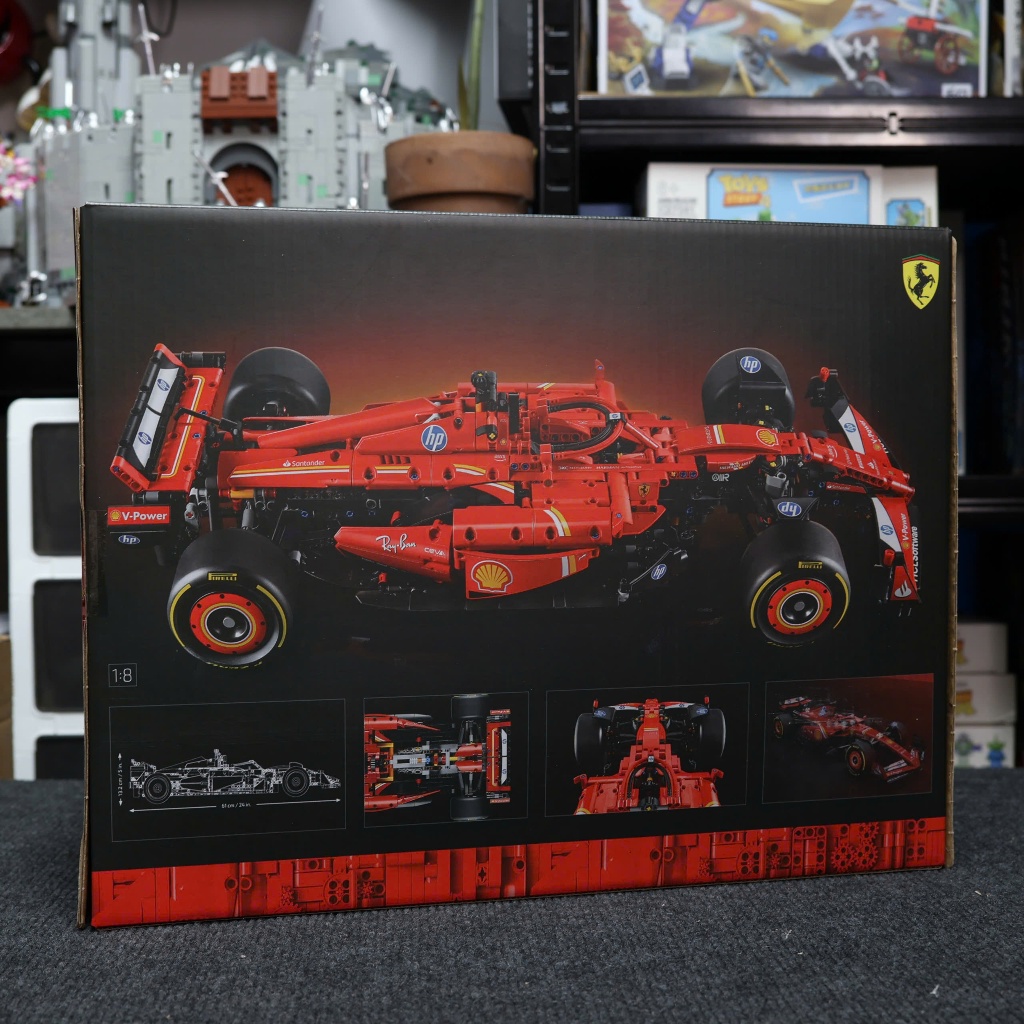 [Hỏa Tốc HCM] Mô hình đồ chơi lắp ráp xe đua Ferrari SF-24 F1 Car, mô hình đồ chơi technic cao cấp. | BigBuy360 - bigbuy360.vn