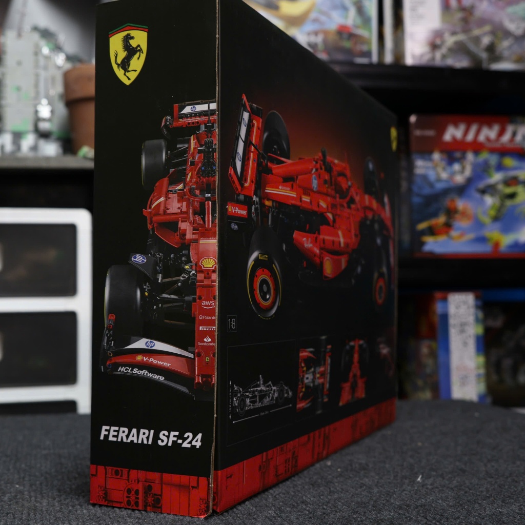 [Hỏa Tốc HCM] Mô hình đồ chơi lắp ráp xe đua Ferrari SF-24 F1 Car, mô hình đồ chơi technic cao cấp. | BigBuy360 - bigbuy360.vn