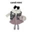 CANDI MIMI Áo cotton gân tăm cổ sen viền xoè - Phong cách Hàn Quốc