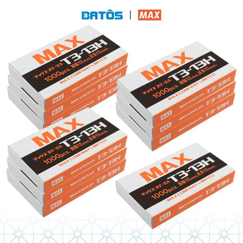 [1 hộp] Đinh ghim gỗ MAX T3-13H - Dùng cho dập ghim gỗ TG-A/ D.