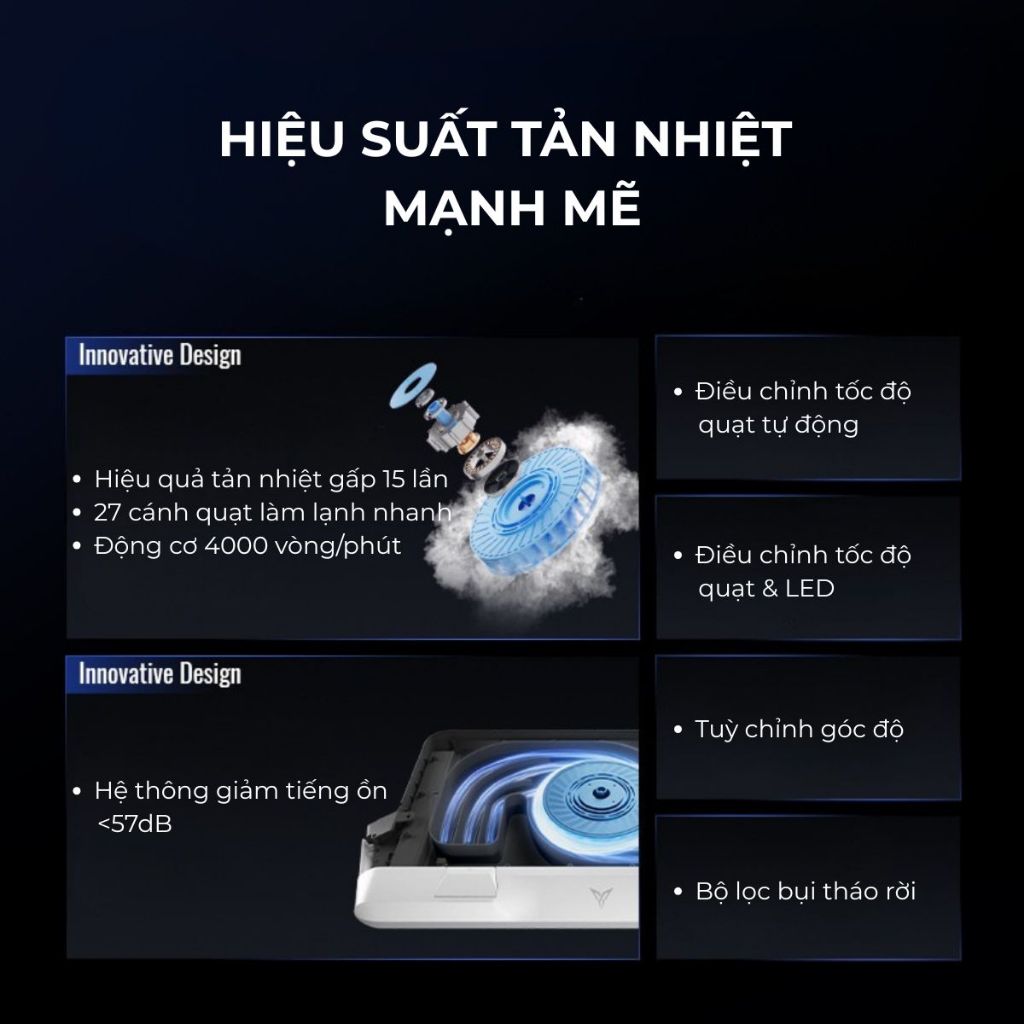 Flydigi BS2 / BS2 Pro / BS3 / BS3 Pro | Quạt Tản Nhiệt Laptop Gaming Áp Suất Gió | BigBuy360 - bigbuy360.vn