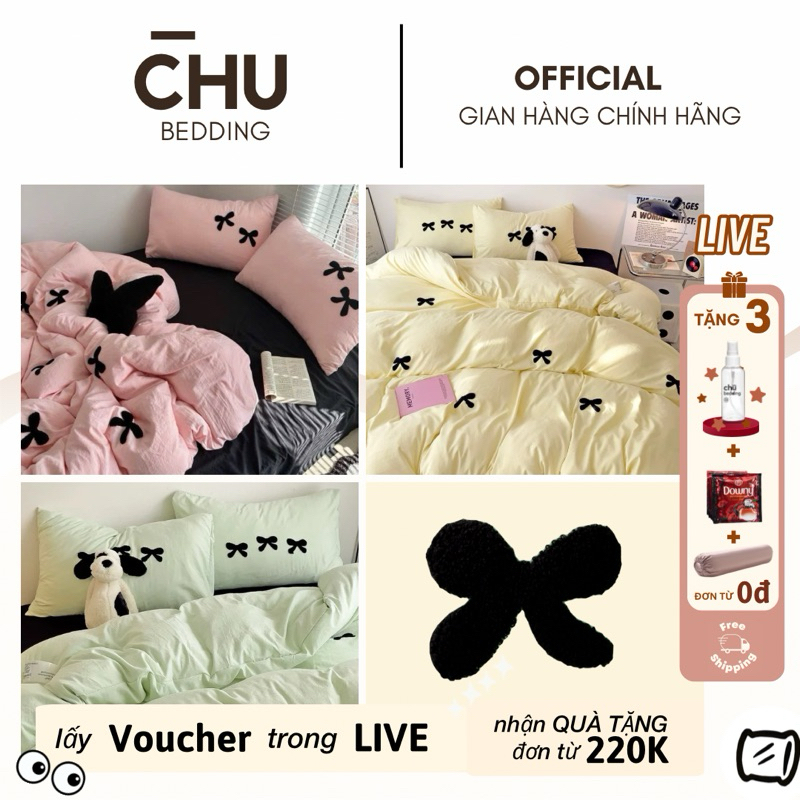 ⚡️FLASHSALE✨Full Set chăn ga gối: phối màu Pastel (Khách ghi rõ size lúc đặt hàng) Mẫu được cập nhật liên tục✨PVN153