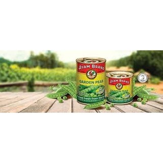 Đậu Hà Lan Ayam Brand – Lon 230g – Xanh Mướt Tự Nhiên, Giòn Ngọt (date 16/10/26)