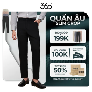 Quần Âu Nam BADASS Cao Cấp, Dày Dặn, Kiểu Dáng Hàn Quốc Trẻ Trung, Nam Tính - QACOL420