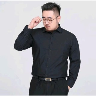 Áo sơ mi nam Big Size dài tay có túi, chất vải lụa mềm co dãn nhẹ, size lớn 100kg