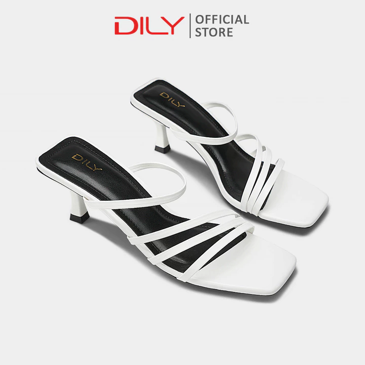 Guốc nữ cao gót DILY quai mảnh thanh lịch, dép guốc nữ mũi vuông trẻ trung cao 5.5cm DL0578 – 2