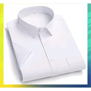 Áo sơ mi nam Big Size ngắn tay có túi, chất vải lụa mềm co dãn nhẹ, size lớn 100kg