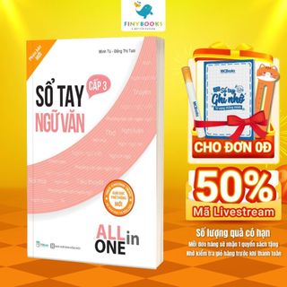 Sách - Sổ tay ngữ văn cấp 3 - All in one