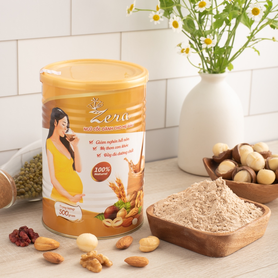 Ảnh Ngũ Cốc Zera Giành Cho Mẹ Bầu - Ngũ Cốc Dinh Dưỡng Giúp Mẹ Bầu Giảm Nghén - Tăng Cường Dưỡng Chất 4