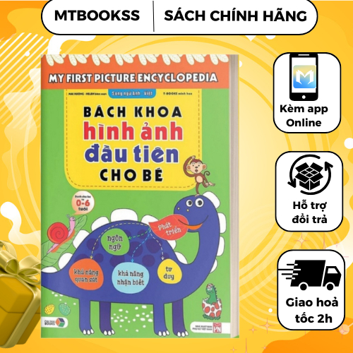Ảnh Sách - Bách Khoa Hình Ảnh Đầu Tiên Cho Bé Từ 0-6 Tuổi - Song Ngữ Việt Anh 1