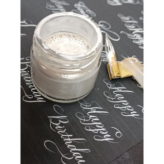Mực chấm Calligrapghy, mực chấm bút quản chéo, giấy bút mực luyện chữ rất đẹp QNshop Handmade