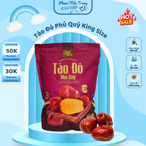 Táo Đỏ Phú Quý King Size Giúp Ngủ Ngon, Điều Hòa Huyết Áp Táo Đỏ Tân Cương Chống Oxy Hóa Tốt Cho Sức Khỏe Phạm Mộc Trang