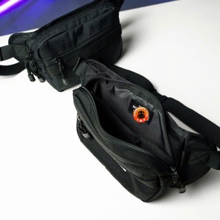 Túi bao tử Camp Hipsack chống nước nhiều ngăn, Túi đeo bụng đeo chéo Unisex chất vải chống nước tốt