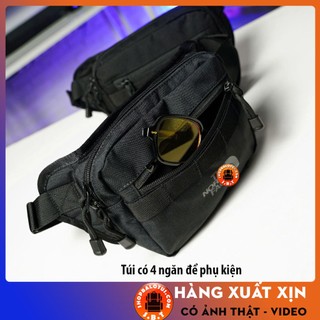 Túi bao tử Camp Hipsack chống nước nhiều ngăn, Túi đeo bụng đeo chéo Unisex chất vải chống nước tốt