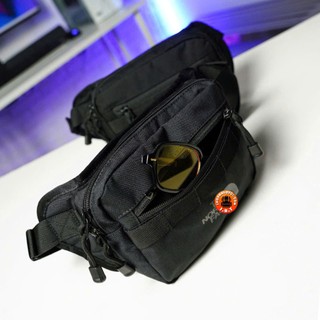 Túi bao tử Camp Hipsack chống nước nhiều ngăn, Túi đeo bụng đeo chéo Unisex chất vải chống nước tốt