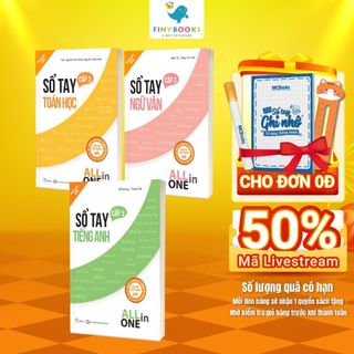 Sách - Combo sổ tay kiến thức all in one khối D00