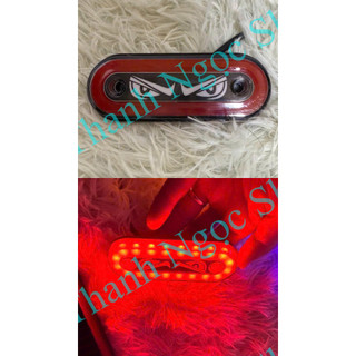 Đèn led trang trí con mắt gắn hông xe tải, đèn sườn nháy 2 chế độ chống nước cực tốt. Điện 12v và 24v dùng chung