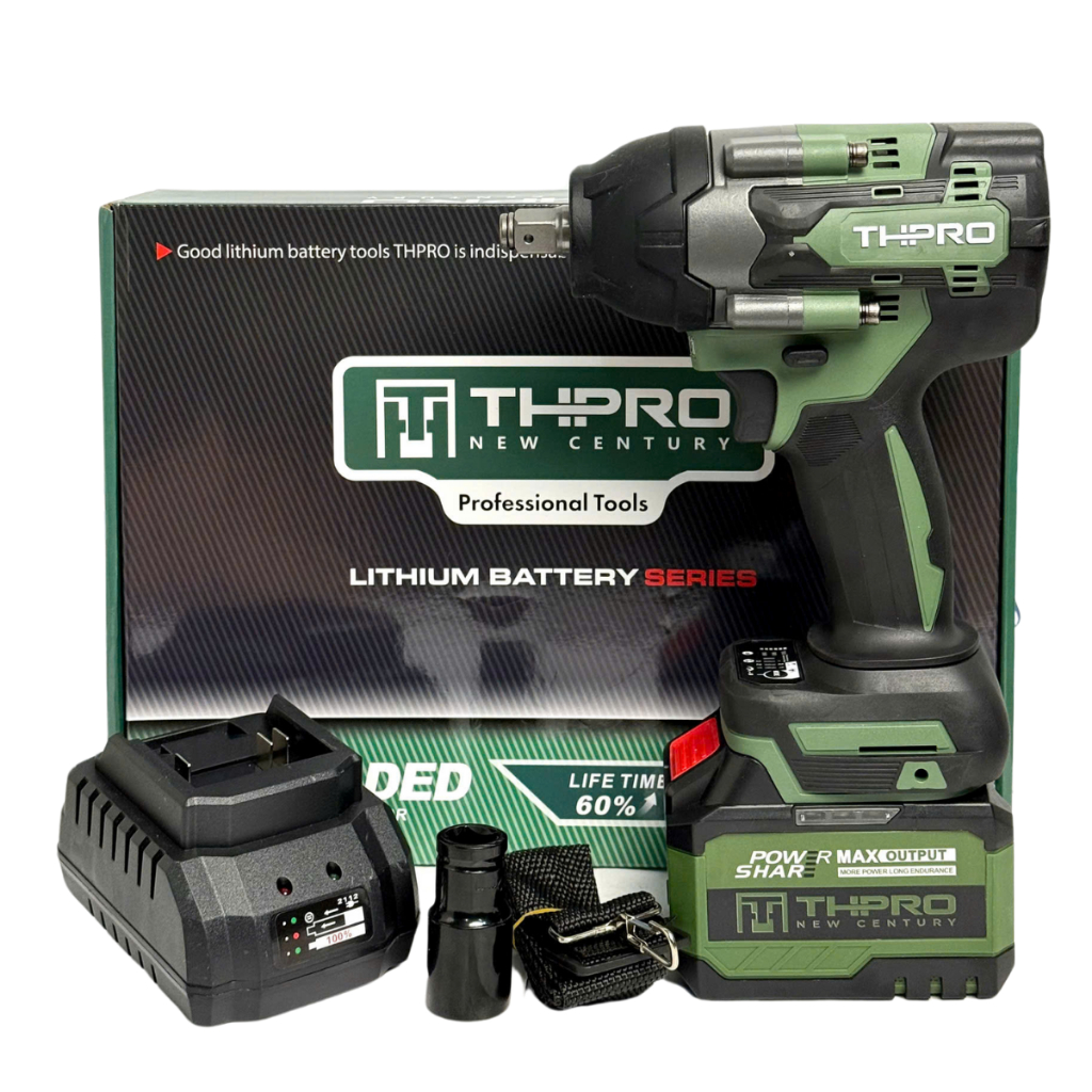 Máy Siết Bulong THPRO TH-900nm Động Cơ Không Chổi Than Lõi Đồng