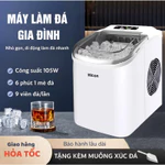 (SIÊU TỐC) Máy làm đá viên Hicon siêu tốc 6 phút cho gia đình, Tủ Lạnh mini làm đá, máy làm đá tức thì — ảnh 1