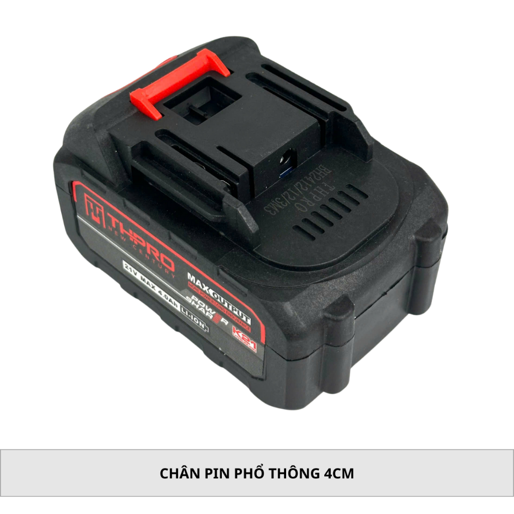 Máy Khoan Pin THPRO 7821 Động Cơ Không Chổi Than, Khoan Pin 3 Chức Năng Sử Dụng Chân Pin Phổ Thông 4CM