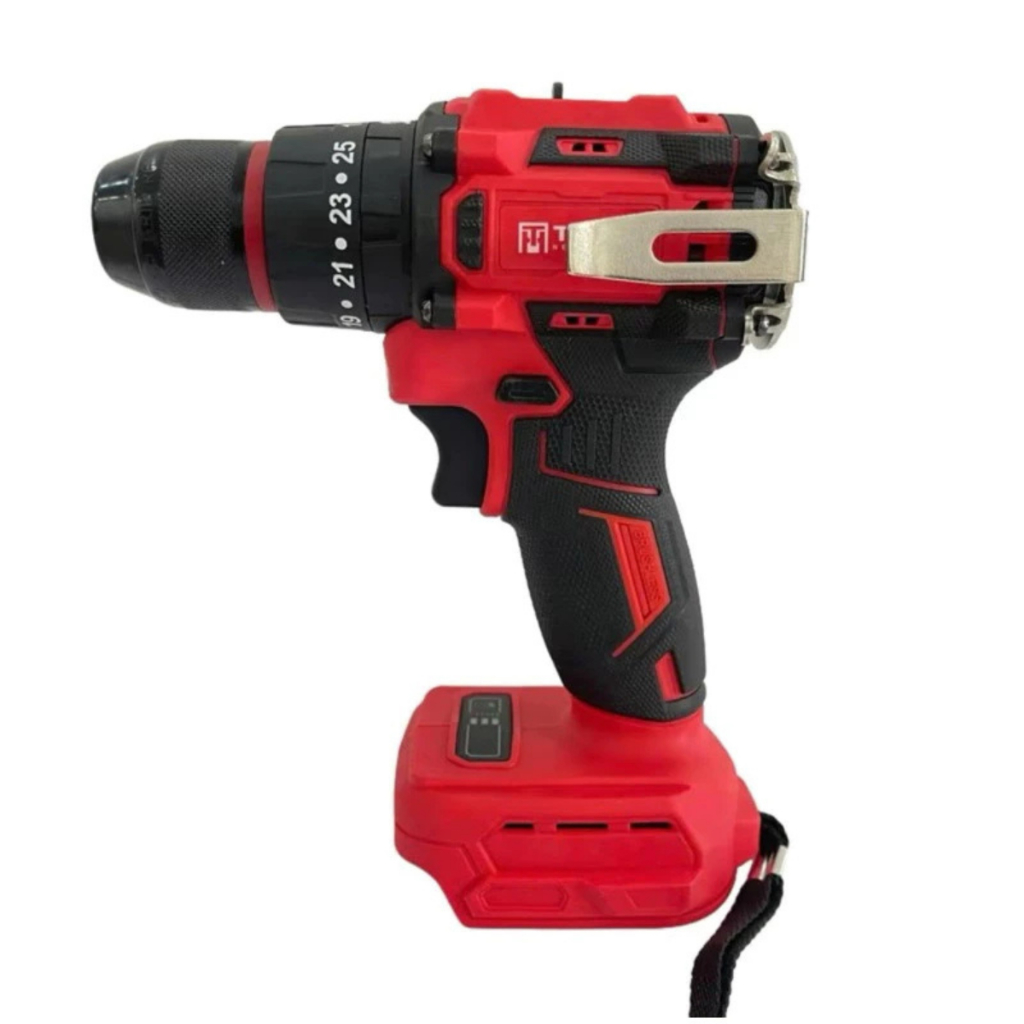 Máy Khoan Pin THPRO 7721 3 Chức Năng Động Cơ Không Chổi Than Lõi Đồng Đầu Kẹp Autolock Chân Pin Phổ Thông