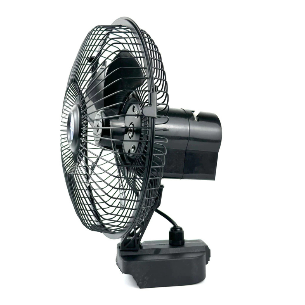 Combo Bộ Quạt 8inch Có Túc Lăng Đảo Chiều, 2 Cấp Độ Gió Kèm Pin 20Cell Chân Pin Phổ Thông
