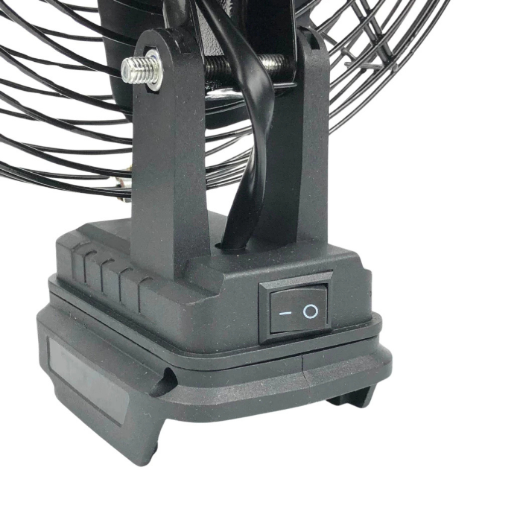 Combo Bộ Quạt 8inch Pin 15Cell Lồng Sắt, Cánh Sắt, 2 Chế Độ Gió - Quạt Tích Điện Nhỏ Gọn Rất Mát