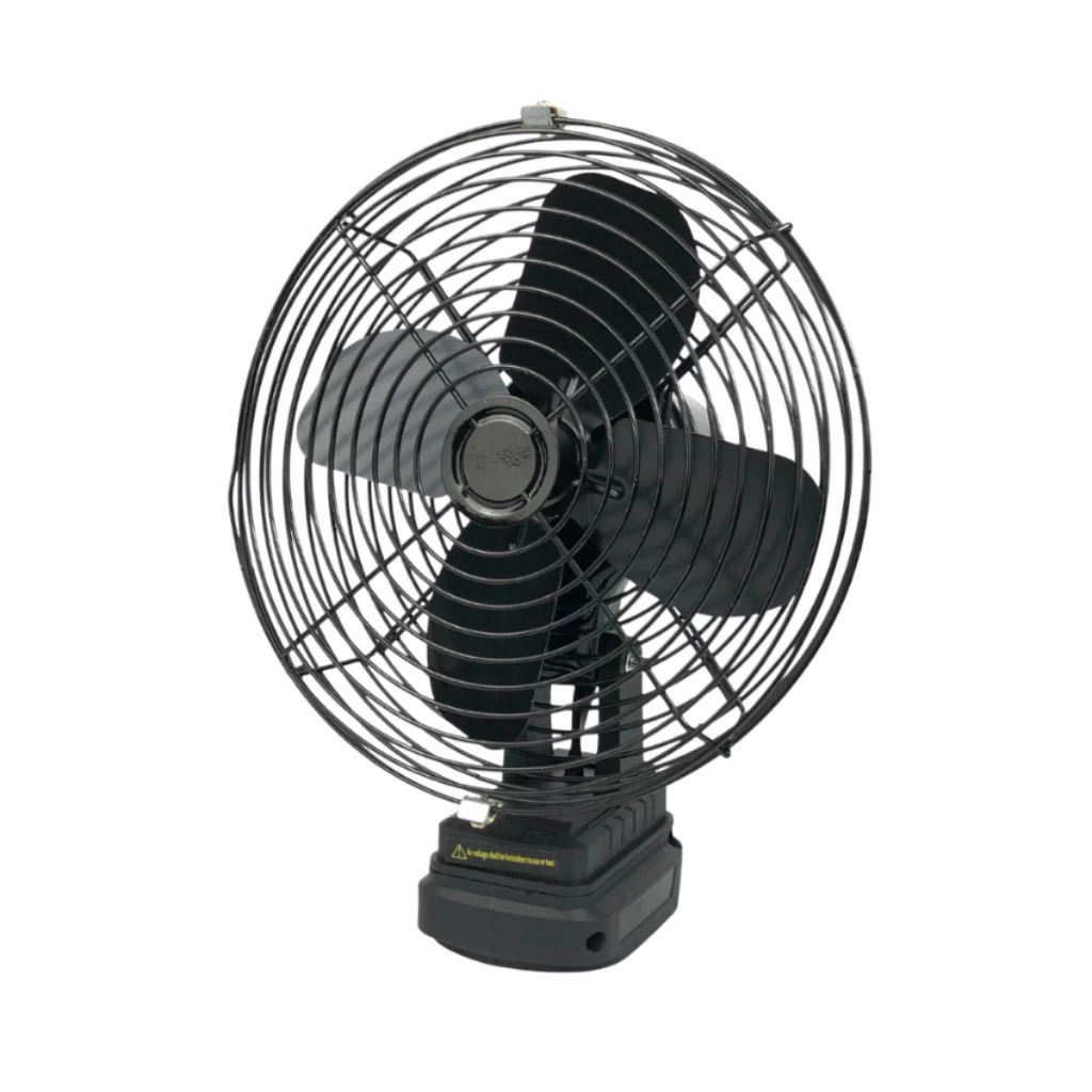 Combo Bộ Quạt 8inch Pin 15Cell Lồng Sắt, Cánh Sắt, 2 Chế Độ Gió - Quạt Tích Điện Nhỏ Gọn Rất Mát