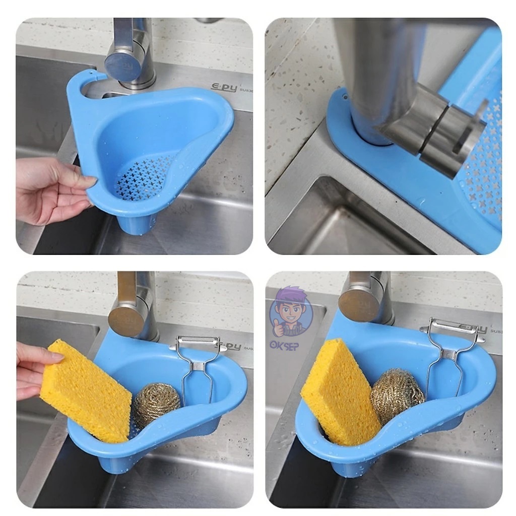 Khay Lọc Rác Thiên Nga Gắn Bồn Rửa Chén – Dụng Cụ Lọc Rác Gắn Bồn Rửa Bát Thiên Nga Có Lỗ Thoát Nước Tiện Dụng Gọn Gàng