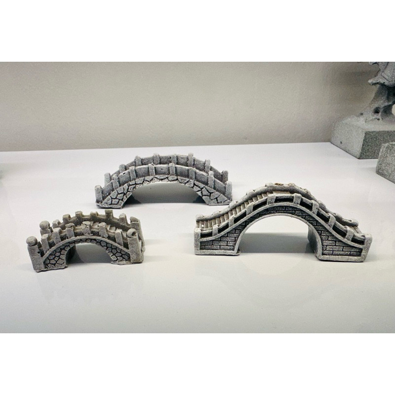 Mô hình cầu trang trí non bộ, terarium, tiểu cảnh