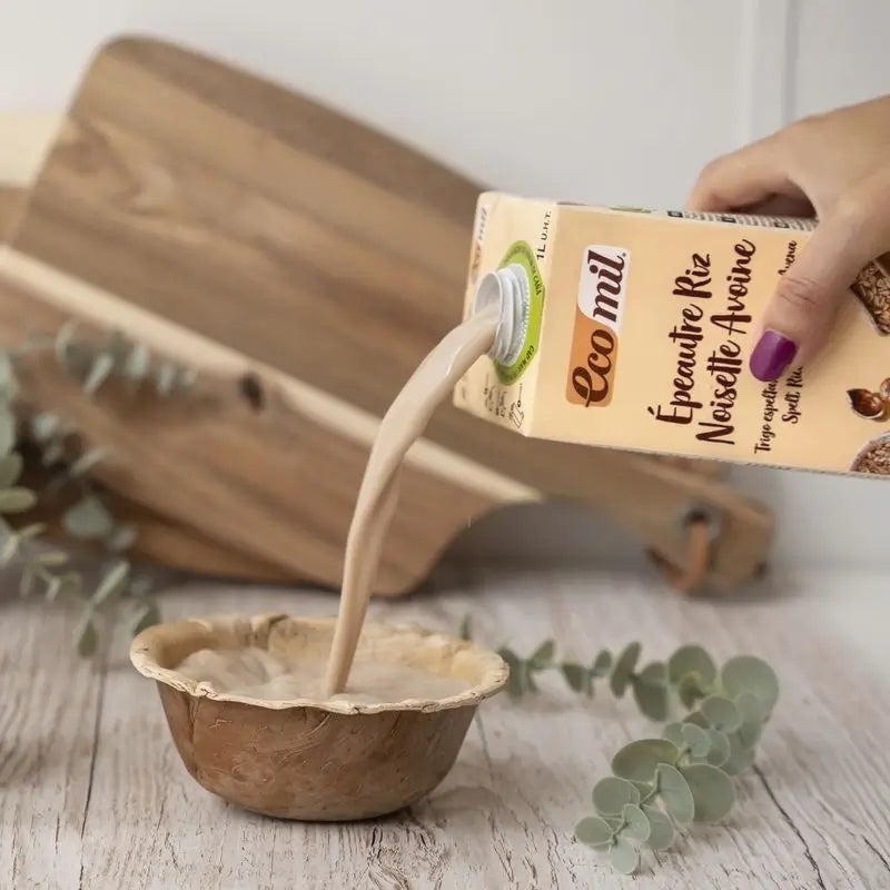 Sữa Hạt Không Đường Hữu Cơ Ecomil Organic Oat/ Almond/ Coconut/ Hazelnut Milk 1L/ naturgreen