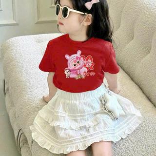 AT03-[XẢ KHO][tomnaukid] Áo thun cộc tay cho bé gái BABY3 - size từ 9-40Kg