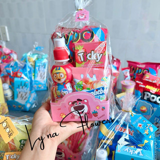Set 50 Túi Gấu Đựng Bánh Kẹo Dễ Thương Cho Bé – Túi Chia Quà Sinh Nhật, Tổng Kết, Thiếu Nhi, Tết Trung Thu