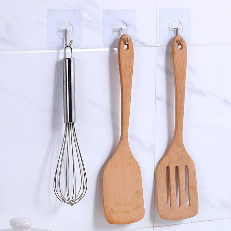 Set 20 Móc Dán Tường Siêu Dính Trong Suốt Chịu Lực Tốt Chắc Chắn DASEP