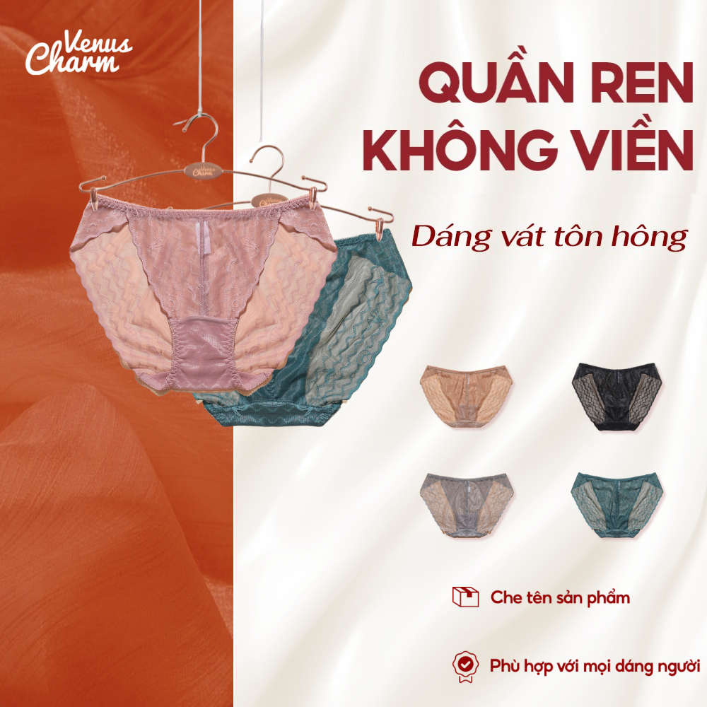 Ảnh Quần lót nữ ren, quần lót nữ không viền sexy Venus Charm 3601 1