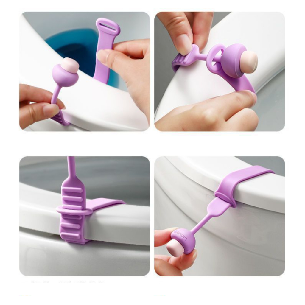 COmbo 2 Dây Nhấc Nắp Bệt Bồn Cầu Tránh Chạm Tay Trực Tiếp Vào Bồn Cầu - Dây Bật Nắp Bồn Cầu tại cửa hàng OKSEP