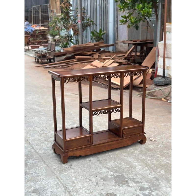 tam sơn thùng gỗ lim, gỗ hương trang trí nhà cửa, kê đồ cao 80 ngang 85 sâu 26cm