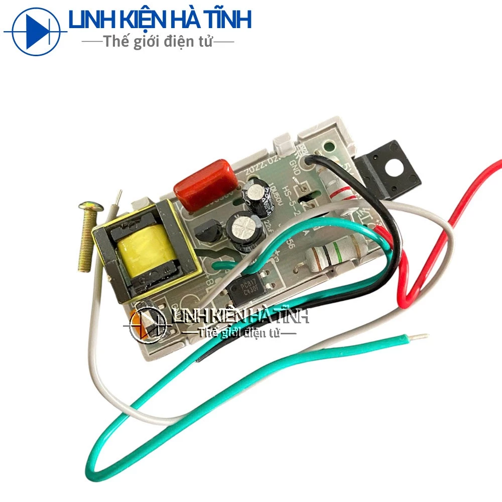 Mạch độ nguồn 4 dây TV LCD LED 60 inch lấy mẫu DC 5V-24V
