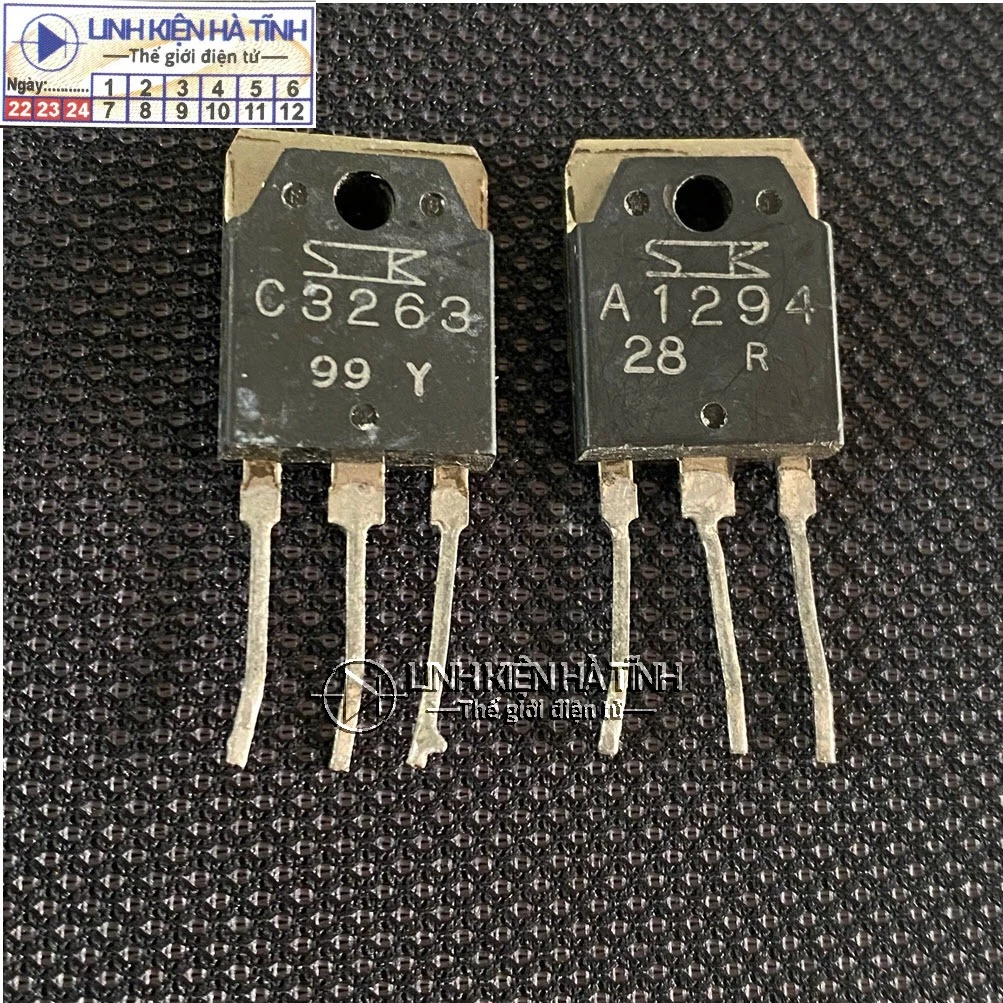 Cặp sò SANKEN A1294 C3263 2SA1294 2SC3263 TO-3P hàng tháo máy