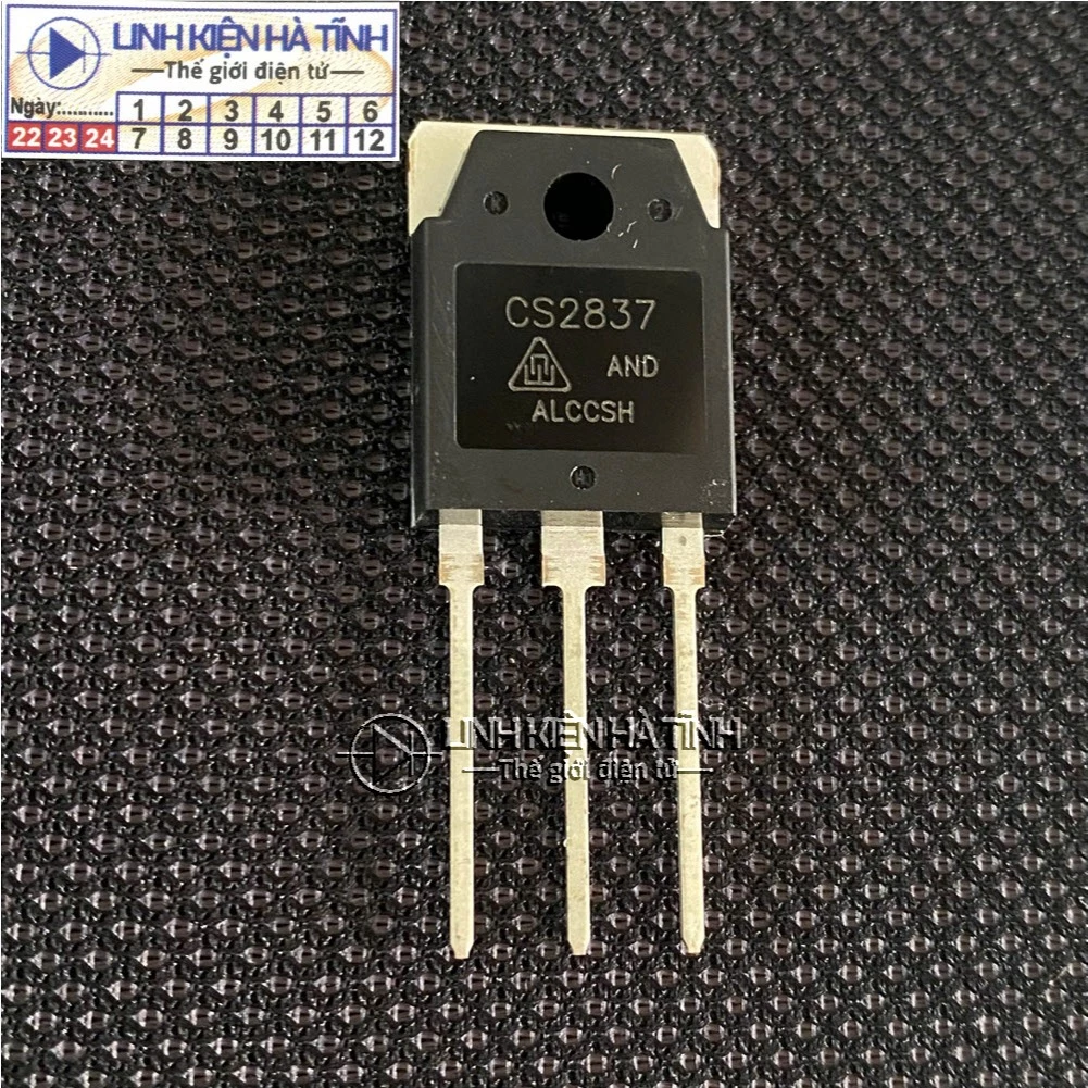 Mosfet CS2837 CS2837AND TO-3P kênh N 20A/500V nhập khẩu mới - AA29