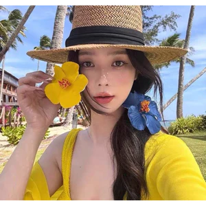 Kẹp tóc nơ đi biển điệu xinh