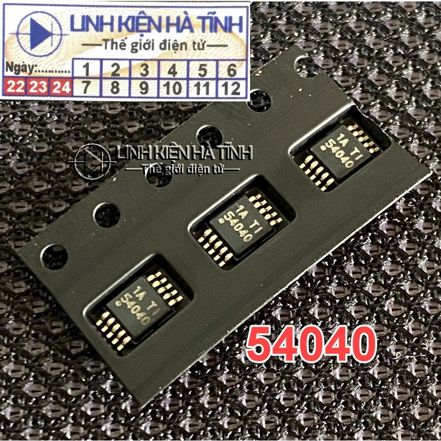 IC TPS54040 54040 MSOP-10 mới IC TPS54040 54040 MSOP-10 mới