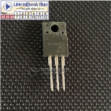  IGBT RJH60D2 RJH60D2DPP 20A/600V hàng tháo máy - AA21